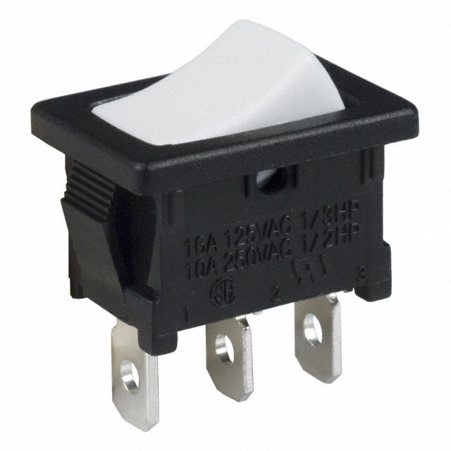 DA101J11S215QF C&K                                                                    SWITCH ROCKER SPDT 16A 125V