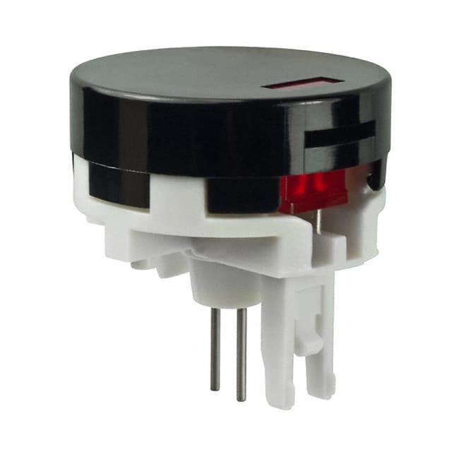 AT4016CA NKK Switches                                                                    CAP PUSHBUTTON ROUND BLK/RED LED