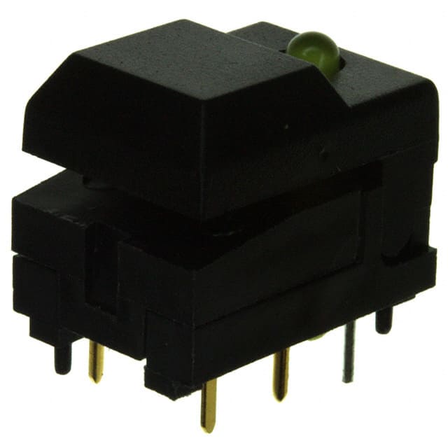 5501MBLKYEL E-Switch                                                                    SWITCH PUSH SPDT 0.3A 12V