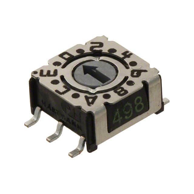 P36S103TR APEM Inc.                                                                    SWITCH ROTARY DIP HEX 100MA 24V