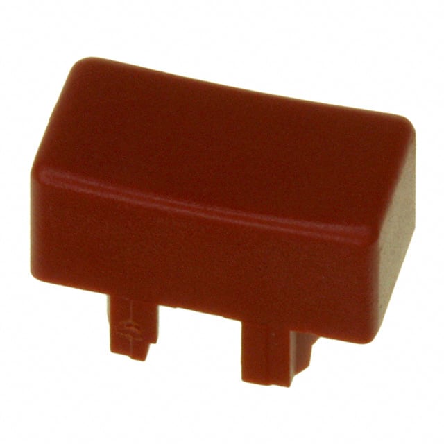 1P08 MEC Switches                                                                    CAP TACTILE RECTANGULAR RED