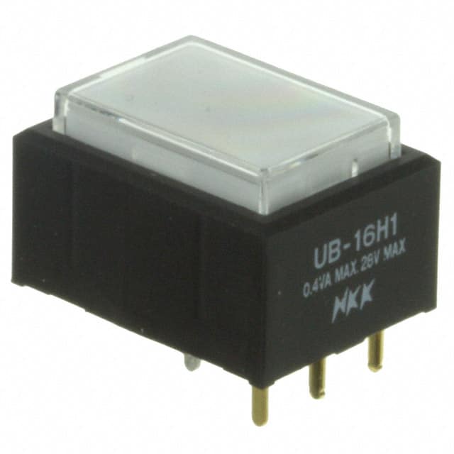 UB16RKG035F-JB NKK Switches                                                                    SWITCH PUSH SPDT 0.4VA 28V