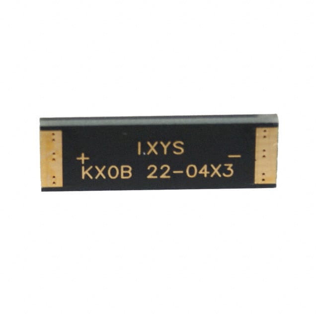 KXOB22-04X3 IXYS                                                                    MONO SOLAR CELL 22MM X 7MM