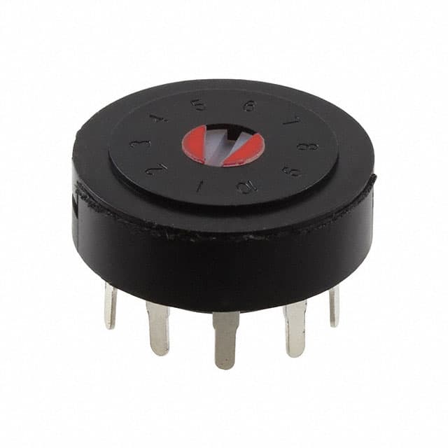 R20515RS02QE C&K                                                                    SWITCH ROTARY 5POS 5A 125V