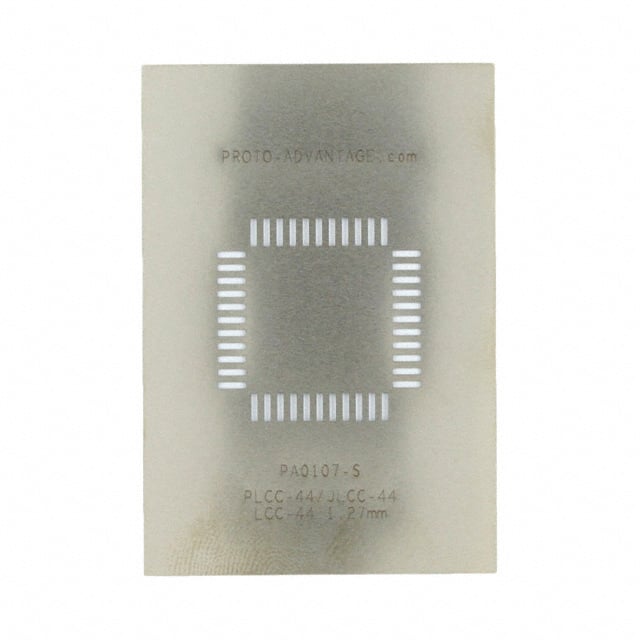 PA0107-S Chip Quik Inc.                                                                    PLCC-44/LCC-44/JLCC-44 STENCIL