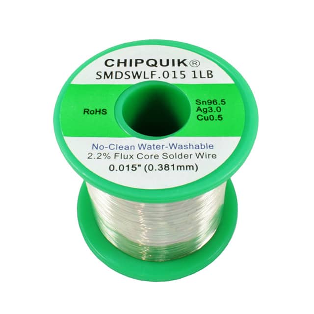 SMDSWLF.015 1LB Chip Quik Inc.                                                                    LF SOLDER WIRE 96.5/3/0.5 TIN/SI