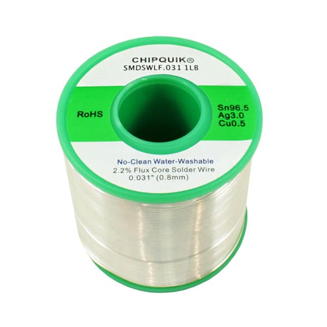 SMDSWLF.031 1LB Chip Quik Inc.                                                                    LF SOLDER WIRE 96.5/3/0.5 TIN/SI