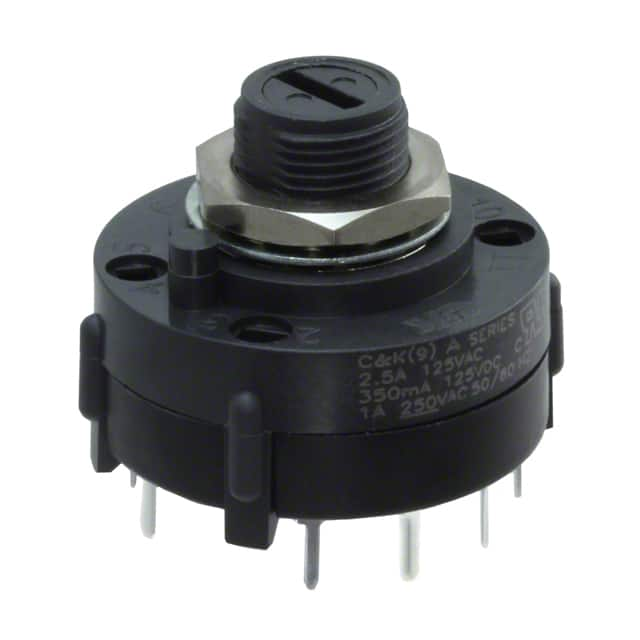 A205S1MNCQ C&K                                                                    SWITCH ROTARY 5POS 2.5A 125V