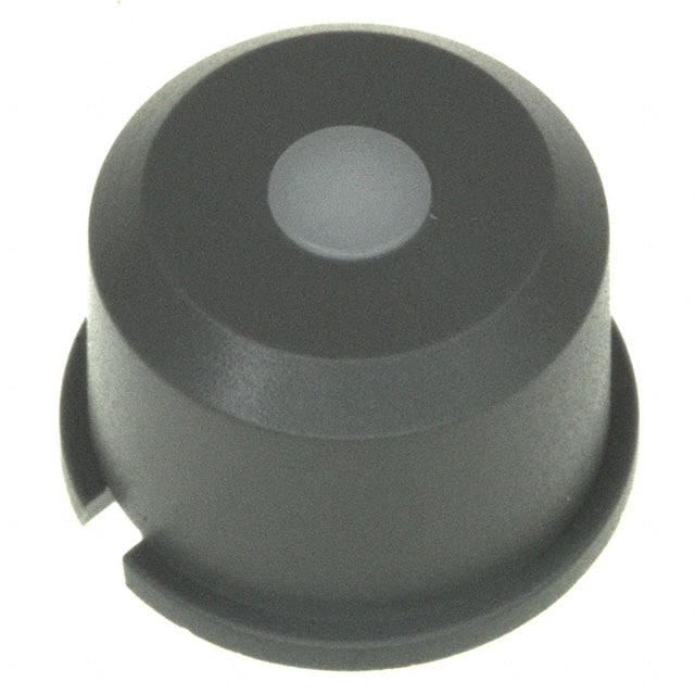 1E036 MEC Switches                                                                    CAP TACT RND GRAY/FROST WHT LENS