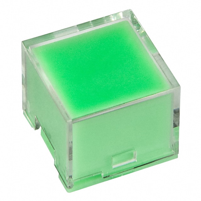 AT3022JF NKK Switches                                                                    CAP PUSHBUTTON SQUARE CLEAR/GRN