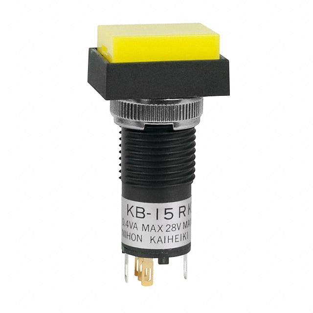 KB15RKG01-05-EB NKK Switches                                                                    SWITCH PUSH SPDT 0.4VA 28V