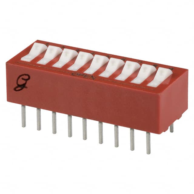 76SB09S Grayhill Inc.                                                                    SWITCH ROCKER DIP SPST 150MA 30V