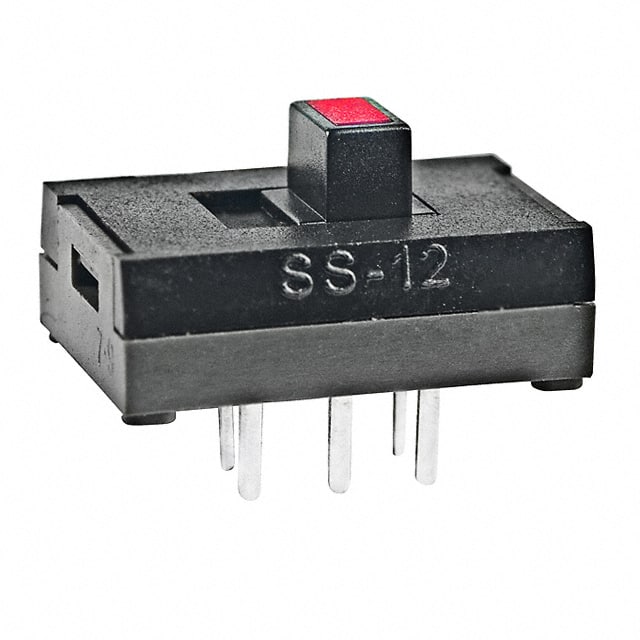 SS12SDP2LC NKK Switches                                                                    SWITCH SLIDE SPDT 100MA 30V