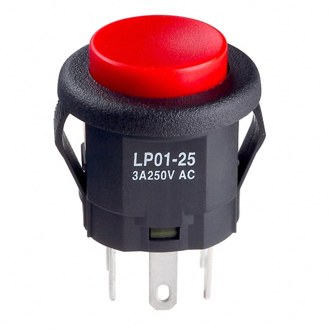 LP0125CMKW01C NKK Switches                                                                    SWITCH PUSHBUTTON DPDT 3A 125V