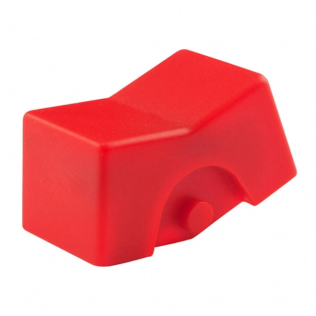 AT448C NKK Switches                                                                    CAP ROCKER RECTANGULAR RED