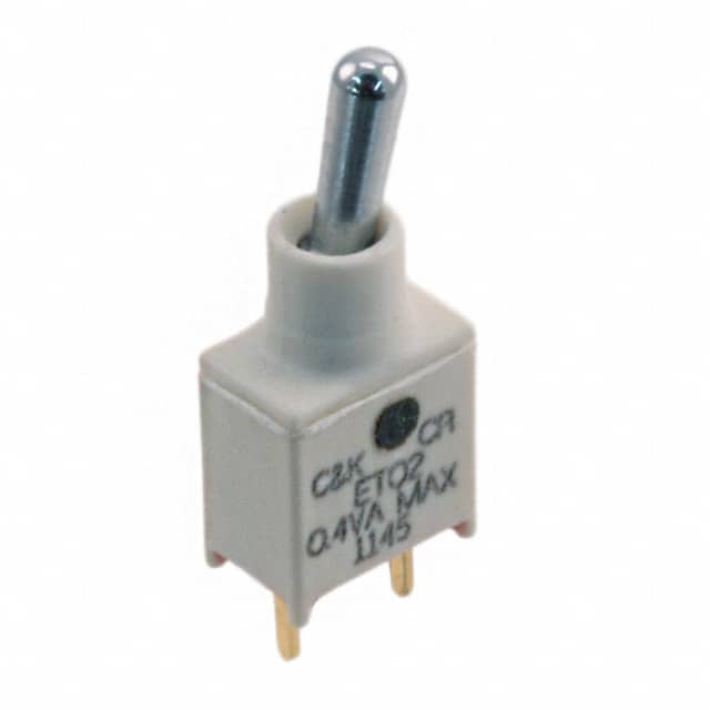 ET02MD1CBE C&K                                                                    SWITCH TOGGLE SPST 0.4VA 20V