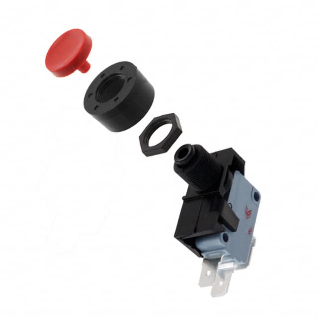 3832510MR Bulgin                                                                    SWITCH PUSHBUTTON SPDT 16A 250V