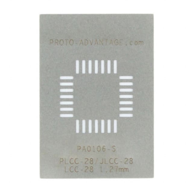 PA0106-S Chip Quik Inc.                                                                    PLCC-28/LCC-28/JLCC-28 STENCIL