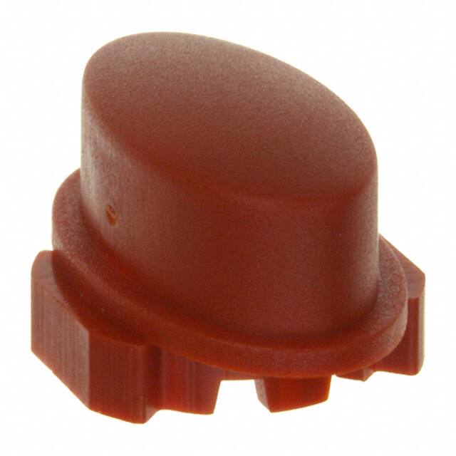 1WA08 MEC Switches                                                                    CAP TACTILE OVAL RED