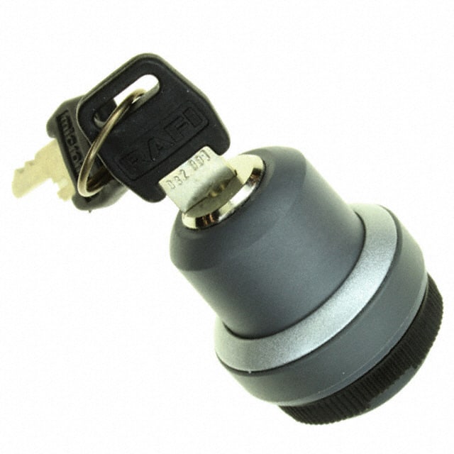 1.30255.4320000 RAFI USA                                                                    KEYLOCK SWITCH RND LATCH 2X90