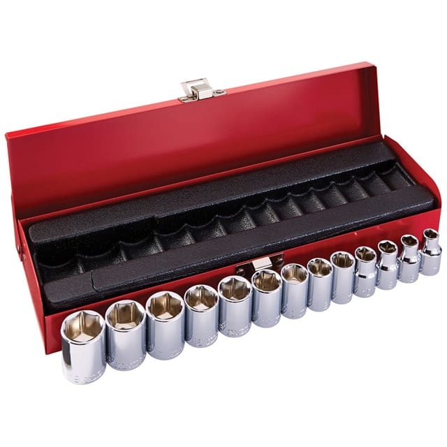 65506 Klein Tools, Inc.                                                                    SOCKET SET 6PT 3/8