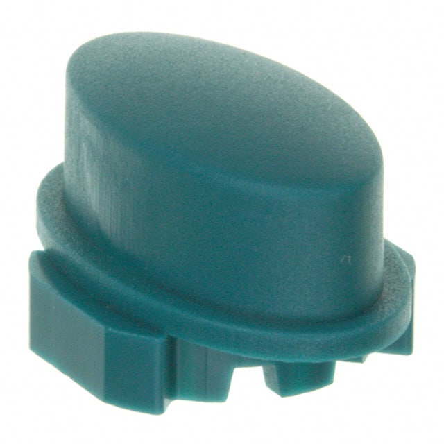 1WA42 MEC Switches                                                                    CAP TACTILE OVAL BLUE/AQUA