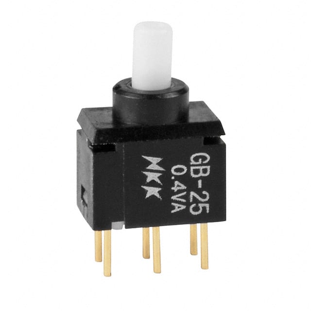 GB25AP NKK Switches                                                                    SWITCH PUSH DPDT 0.4VA 28V