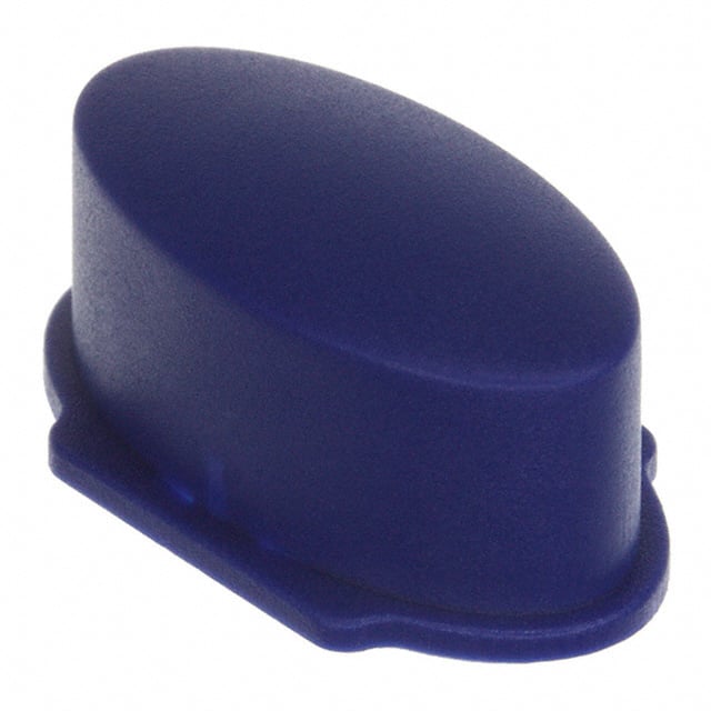 1WD30 MEC Switches                                                                    CAP TACTILE OVAL ULTRA BLUE