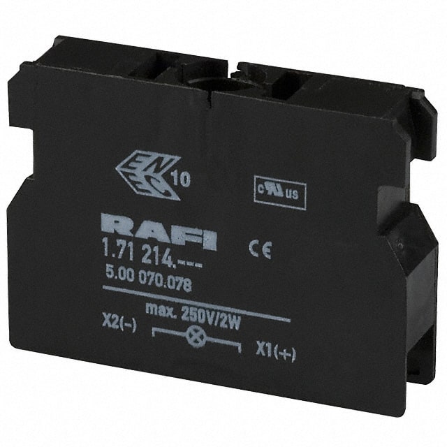 5.00070.0780000 RAFI USA                                                                    SWITCH LAMP SOCKET CAGE CLAMP