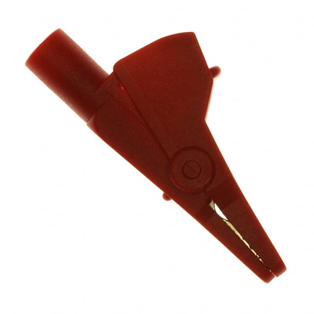 A034R TPI (Test Products Int)                                                                    CLIP ALLIGATOR INS SMALL RED