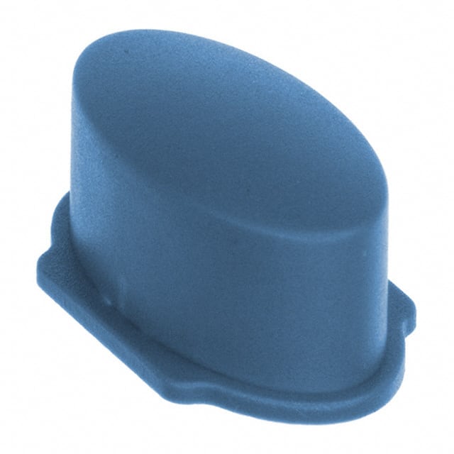 1WD40 MEC Switches                                                                    CAP TACTILE OVAL PIGEON BLUE