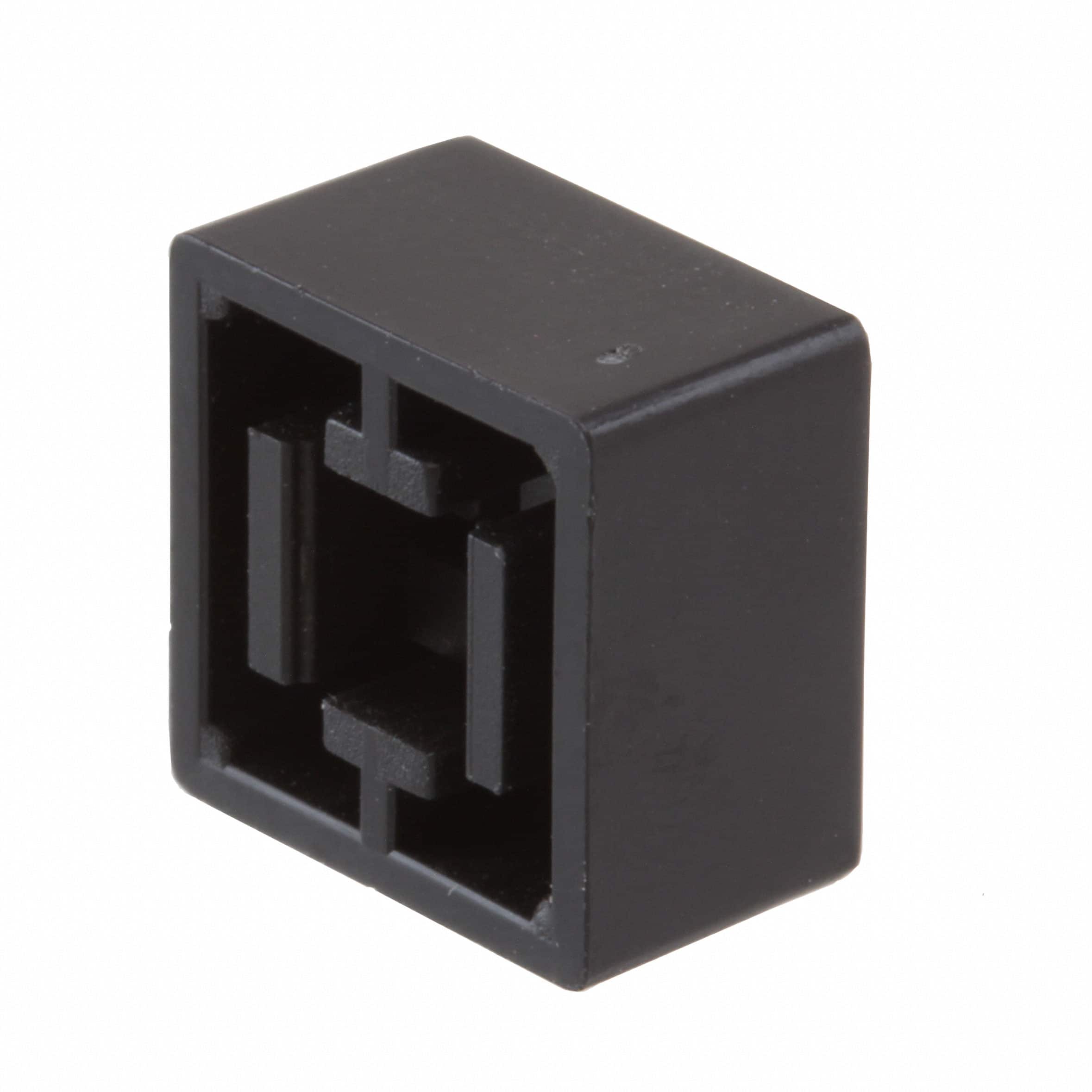 1571384-4 TE Connectivity ALCOSWITCH Switches                                                                    CAP KEYSWITCH SQUARE BLACK