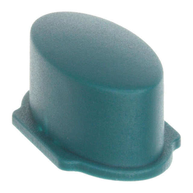 1WD42 MEC Switches                                                                    CAP TACTILE OVAL BLUE/AQUA