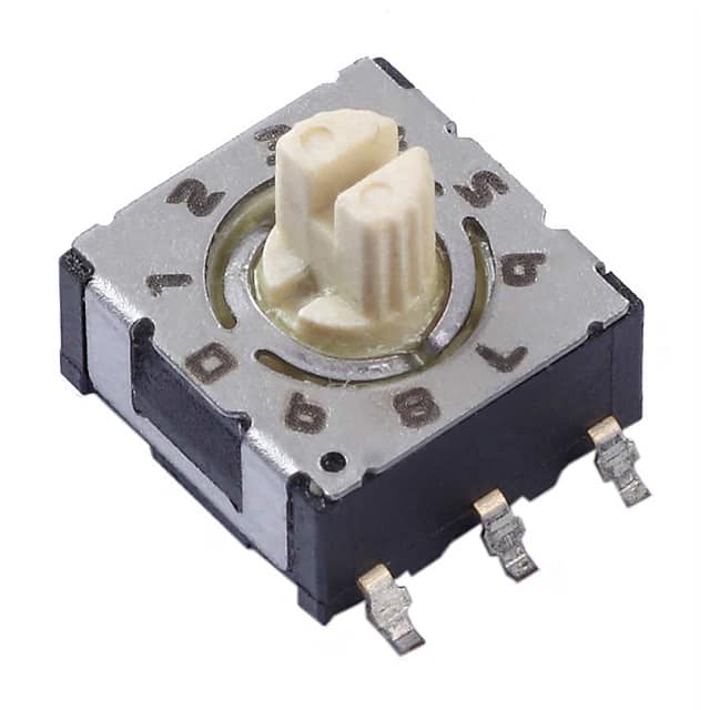 220AMB10R CTS Electrocomponents                                                                    SWITCH ROTARY DIP BCD 100MA 50V