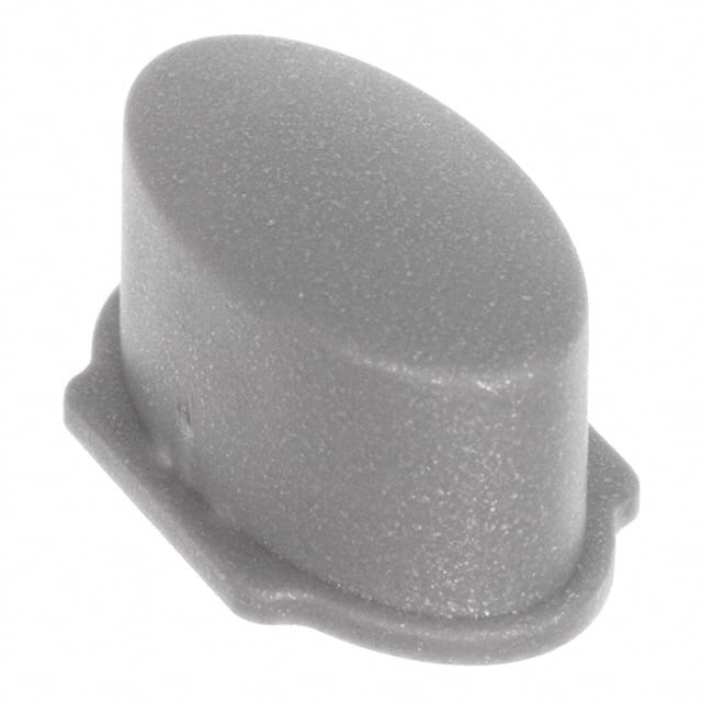 1WD53 MEC Switches                                                                    CAP TACTILE OVAL LIGHT GRAY