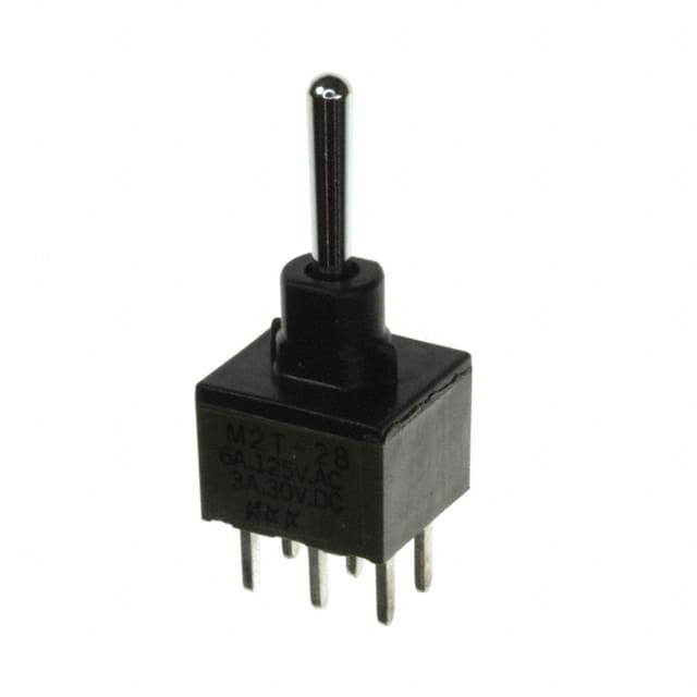 M2T28SA5W03 NKK Switches                                                                    SWITCH TOGGLE DPDT 6A 125V