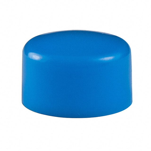 AT422G NKK Switches                                                                    CAP PUSHBUTTON ROUND BLUE