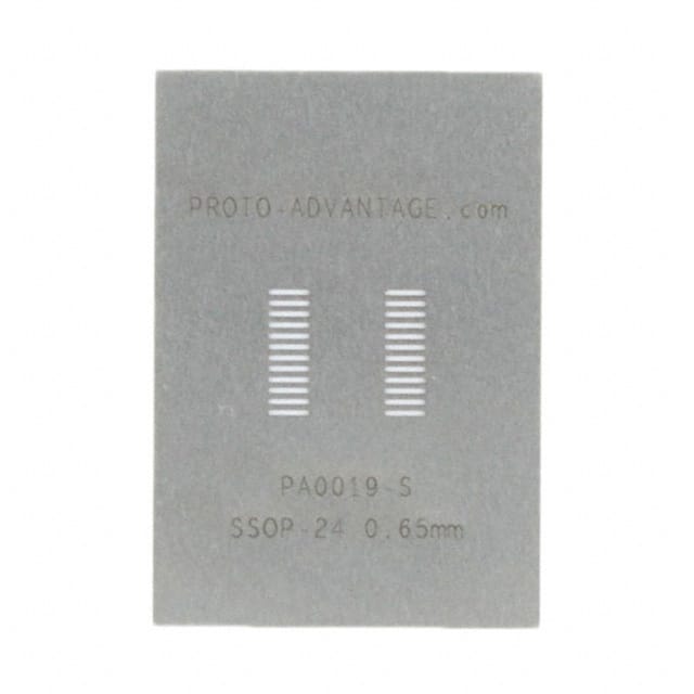 PA0019-S Chip Quik Inc.                                                                    SSOP-24 STENCIL