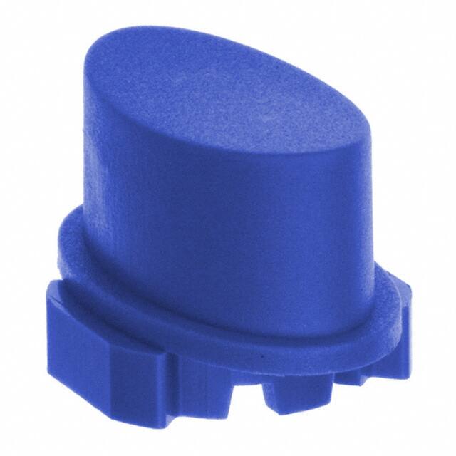 1WP00 MEC Switches                                                                    CAP TACTILE OVAL BLUE