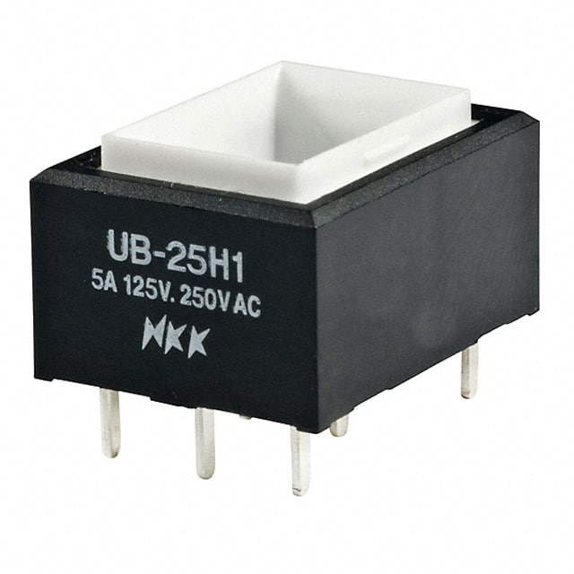 UB25RKW035C NKK Switches                                                                    SWITCH PUSHBUTTON DPDT 5A 125V