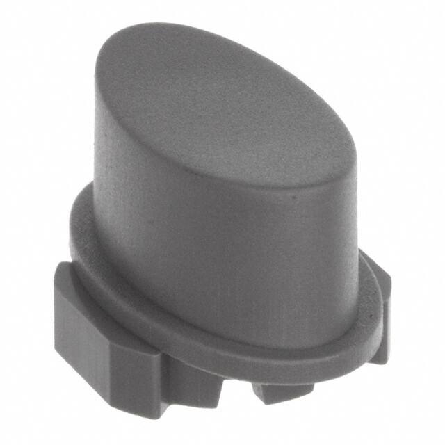 1WP03 MEC Switches                                                                    CAP TACTILE OVAL GRAY