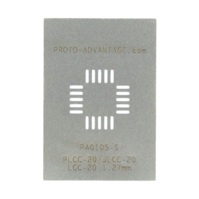 PA0105-S Chip Quik Inc.                                                                    PLCC-20/LCC-20/JLCC-20 STENCIL