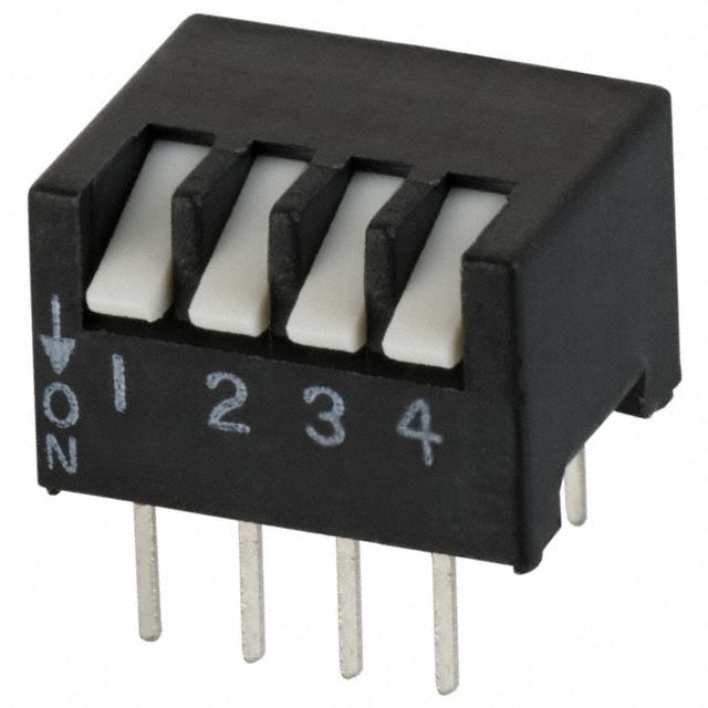 195-4MST CTS Electrocomponents                                                                    SWITCH PIANO DIP SPST 50MA 24V