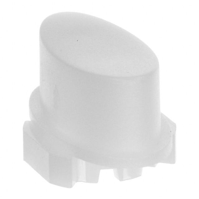 1WP16 MEC Switches                                                                    CAP TACTILE OVAL FROSTED WHITE