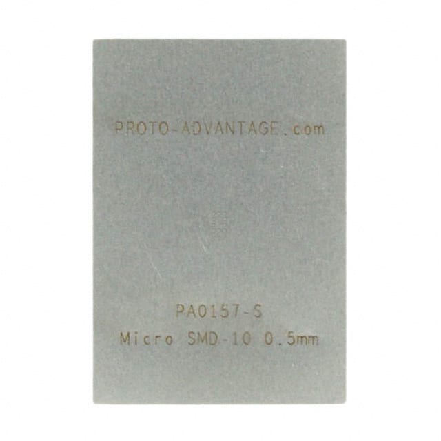 PA0157-S Chip Quik Inc.                                                                    MICROSMD-10 STENCIL