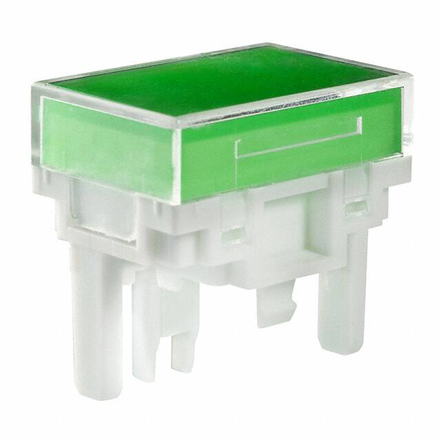 AT4163JF NKK Switches                                                                    CAP PUSHBUTTON RECT CLEAR/GREEN