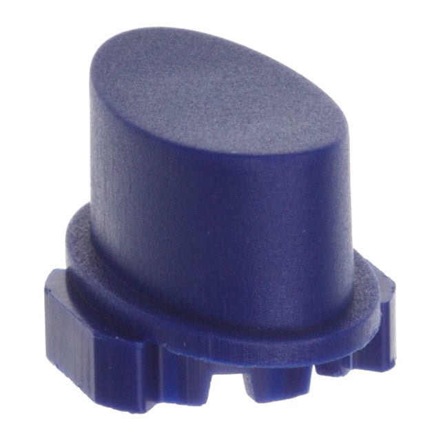 1WP30 MEC Switches                                                                    CAP TACTILE OVAL ULTRA BLUE