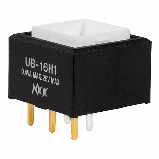 UB16SKG035F NKK Switches                                                                    SWITCH PUSH SPDT 0.4VA 28V