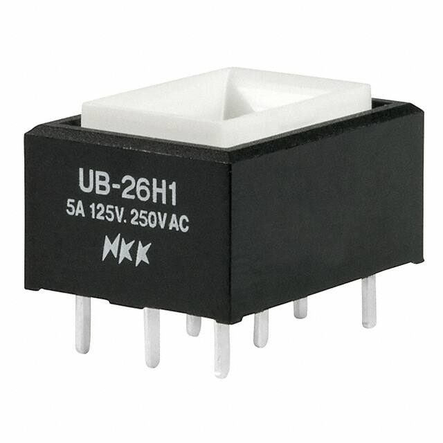 UB26RKW035D NKK Switches                                                                    SWITCH PUSHBUTTON DPDT 5A 125V