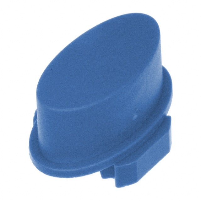 1WP40 MEC Switches                                                                    CAP TACTILE OVAL PIGEON BLUE